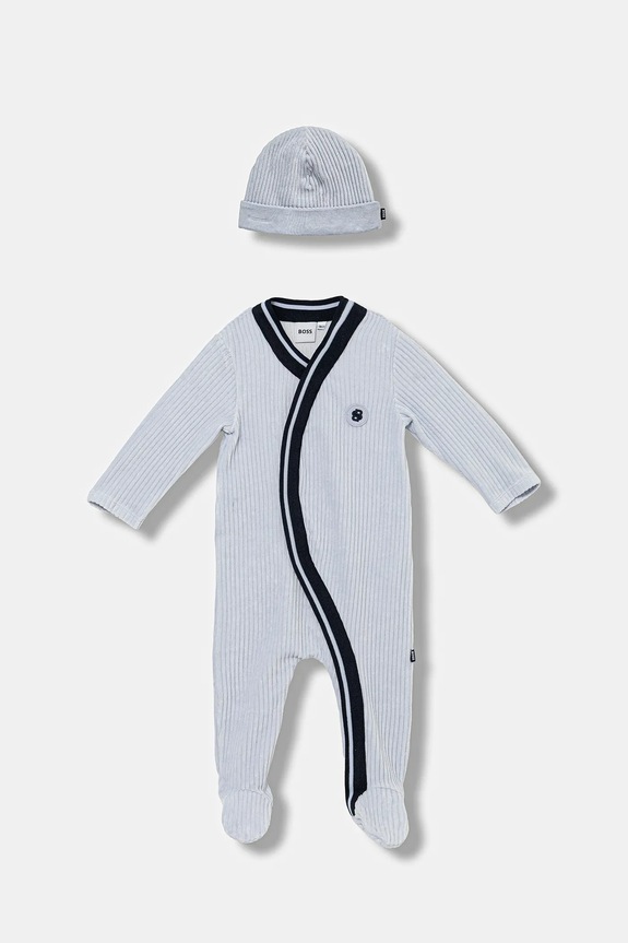 BOSS costum bebe albastru J52531