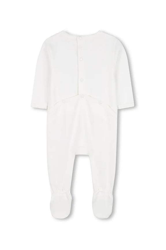 Kenzo Kids pajacyk niemowlęcy bawełniany 2-pack biały K61251