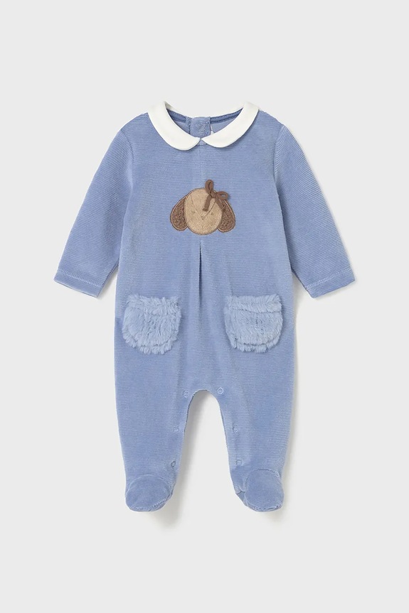 Mayoral Newborn śpioszki niemowlęce 2-pack 2702.2C.Newborn.9BYA niebieski AW25