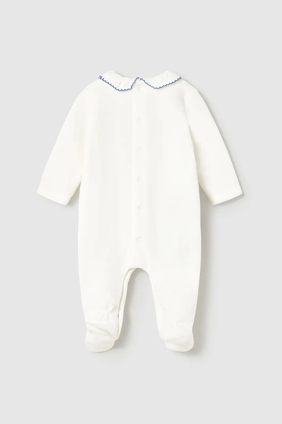 Dziewczynka Mayoral Newborn śpioszki niemowlęce 2-pack 2702.2C.Newborn.9BYA niebieski