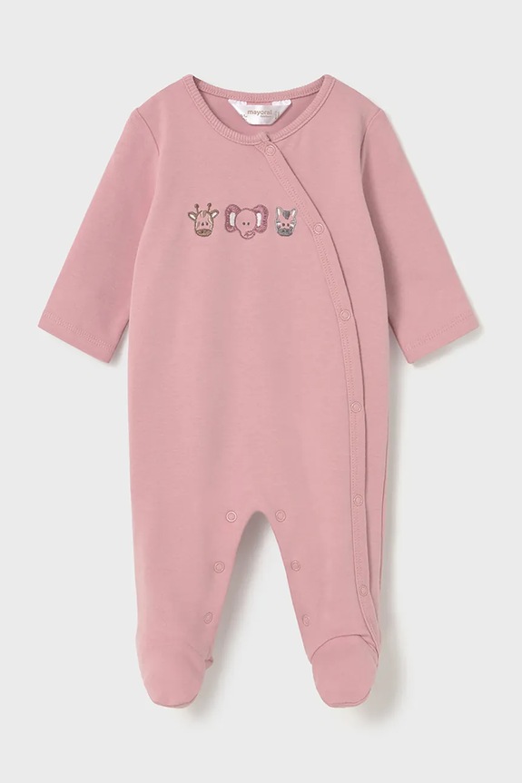 Mayoral Newborn completo pagliacetti pacco da 2 2703.2D.Newborn.9BYA rosa AW25