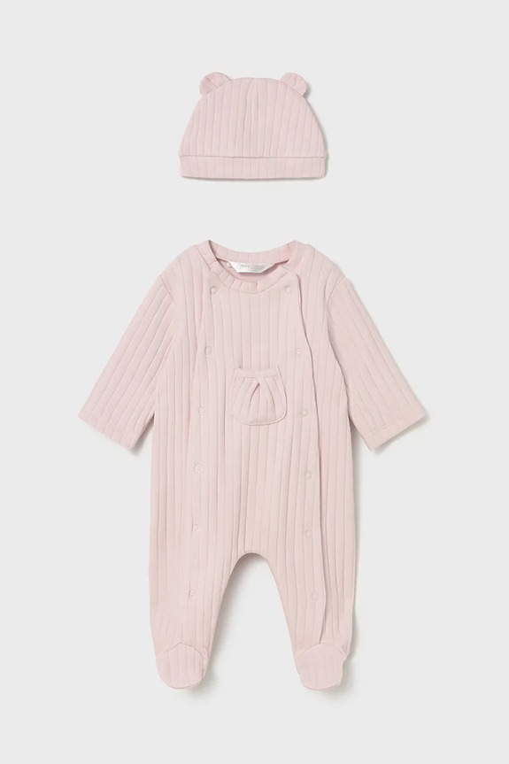Kombinezon za bebe Mayoral Newborn roza 2705.2H.Newborn.9BYA