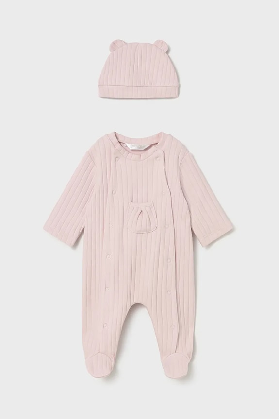 Kombinezon za bebe Mayoral Newborn roza 2705.2H.Newborn.9BYA