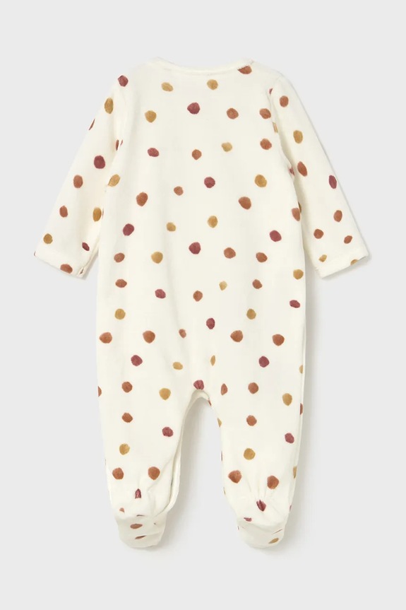 Dziewczynka Mayoral Newborn śpioszki niemowlęce 2-pack 2706.2H.Newborn.9BYA brązowy