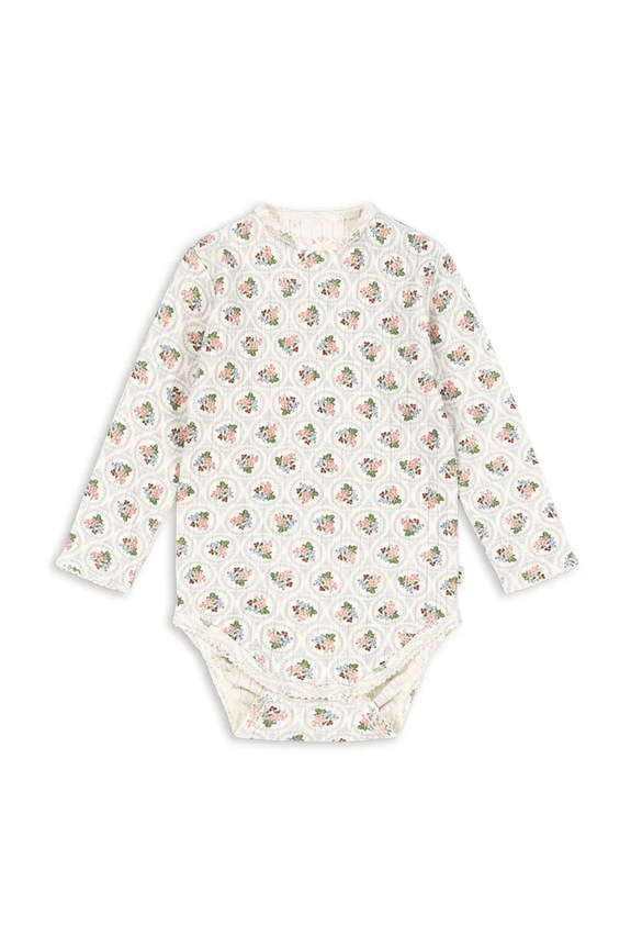 Bavlnené body pre bábätká Konges Sløjd MINNIE BODY GOTS Pre bábätká viacfarebná KS104373.9BYA