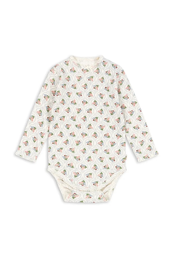 Bavlnené body pre bábätká Konges Sløjd MINNIE BODY GOTS Pre bábätká viacfarebná KS104373.9BYA