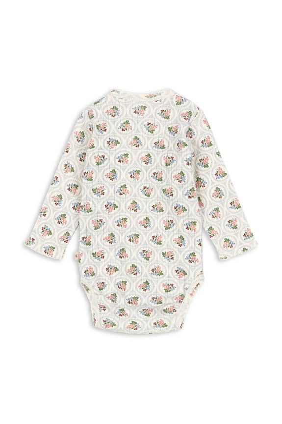 Konges Sløjd pamut baba body MINNIE NEWBORN BODY GOTS KS104377.9BYA többszínű AW25