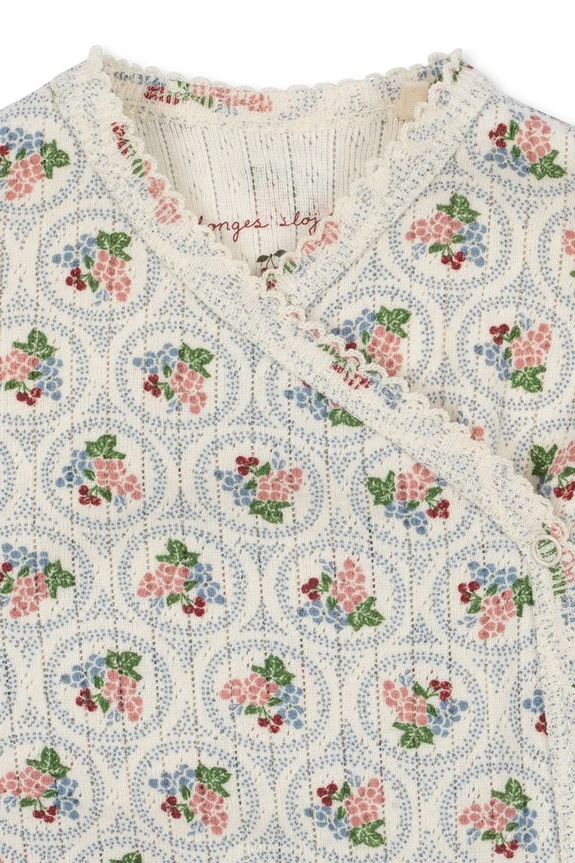 Lány Konges Sløjd pamut baba body MINNIE NEWBORN BODY GOTS KS104377.9BYA többszínű