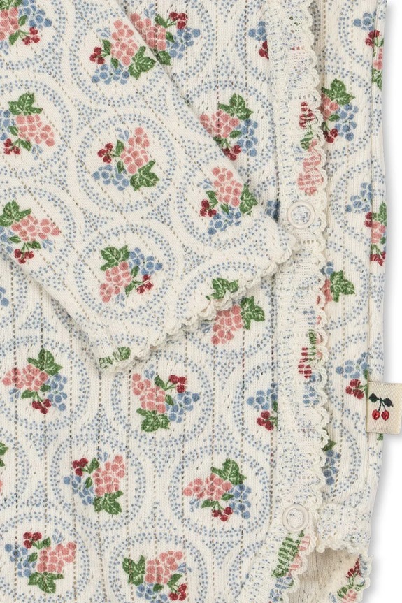 Konges Sløjd pamut baba body MINNIE NEWBORN BODY GOTS többszínű KS104377.9BYA