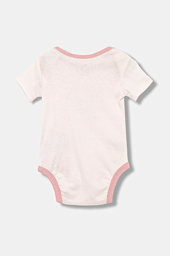 Puma body bawełniane niemowlęce MINICATS Newborn 2-Pack Graphic Bodysuit Set INF 2-pack 689736 różowy