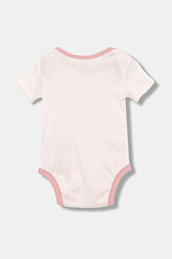 Puma body bawełniane niemowlęce MINICATS Newborn 2-Pack Graphic Bodysuit Set INF 2-pack 689736 różowy
