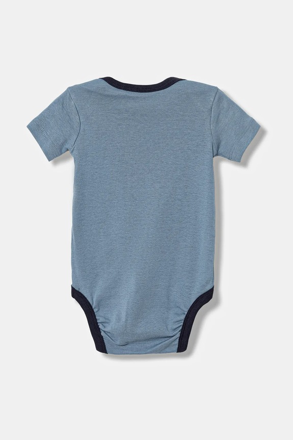 Puma body bawełniane niemowlęce MINICATS Newborn 2-Pack Graphic Bodysuit Set INF 2-pack 689736 niebieski