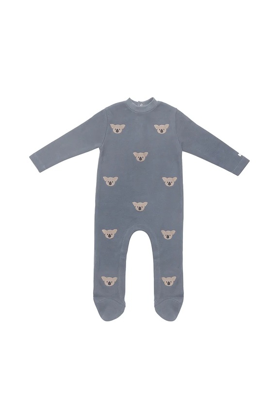 Donsje pajacyk niemowlęcy bawełniany Phlyn Onesie Koalas 3039201 niebieski AW25