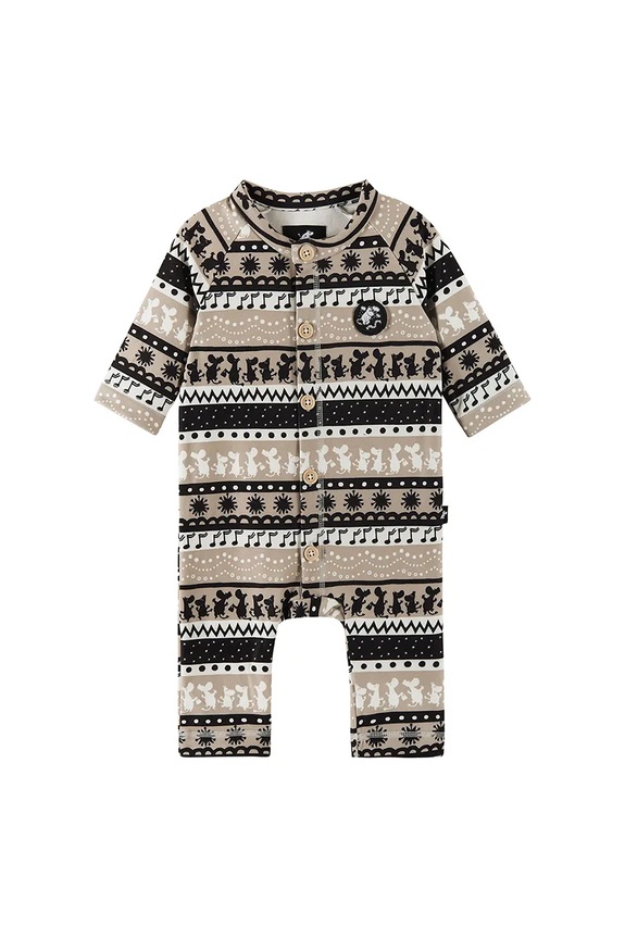 Kojenecké body Reima Moomin Mysig Kojenecký výrobek černá 5200284C.9BYA