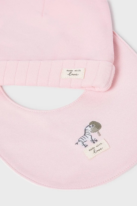 Băieți Mayoral Newborn salopete din bumbac pentru bebeluși 9979.1A.Newborn.9BYA roz