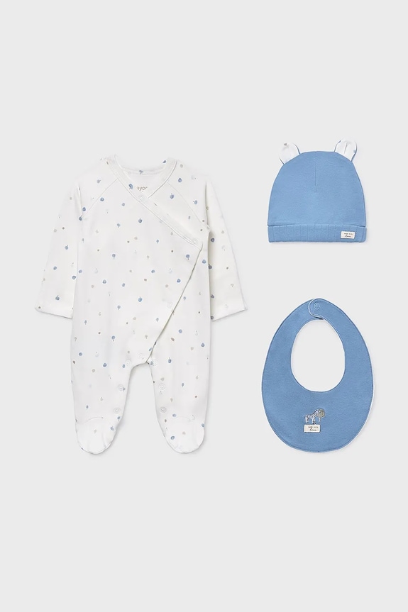 Mayoral Newborn salopete din bumbac pentru bebeluși Produs pentru bebe albastru 9979.1A.Newborn.9BYA