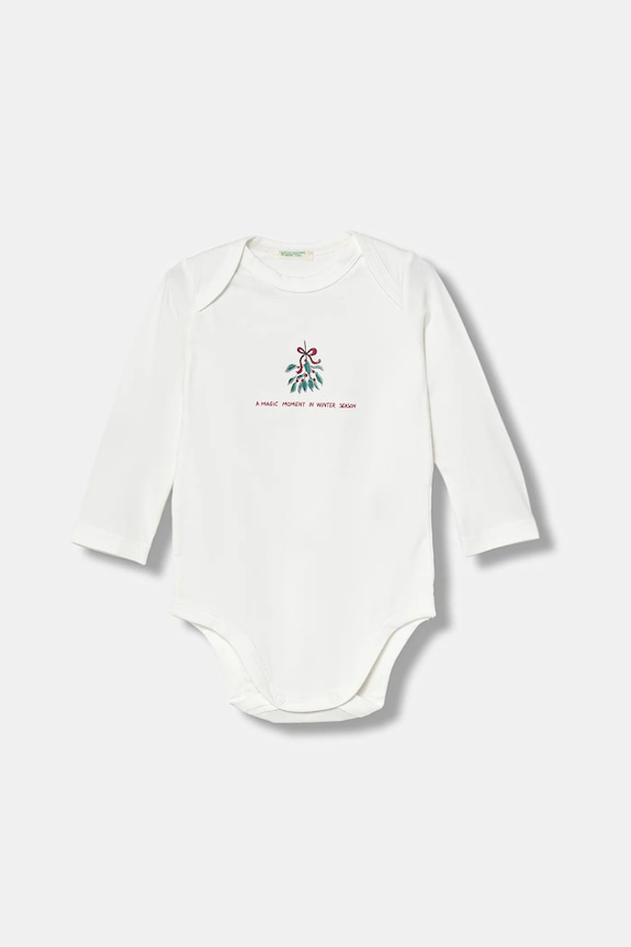 Κοριτσίστικα Φορμάκι μωρού United Colors of Benetton 2-pack 3DKAAB00U.W.Seasonal μπεζ