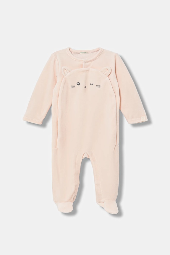 United Colors of Benetton śpioszki niemowlęce Produkt niemowlęcy różowy 3SP7AT019.W.Seasonal