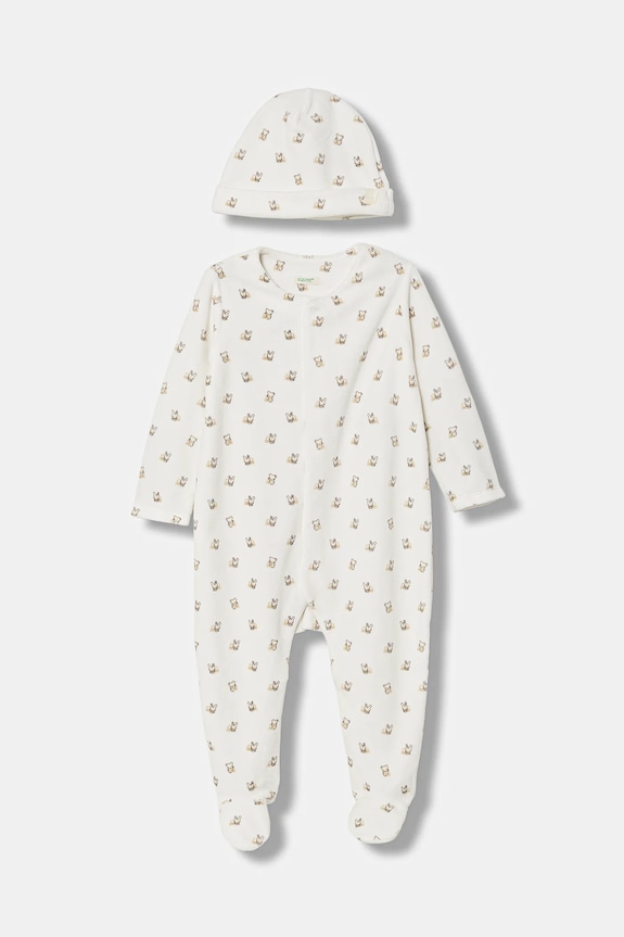 Повзунки для немовлят United Colors of Benetton 2-pack Для немовлят білий 3WQSAK01G.W.Seasonal