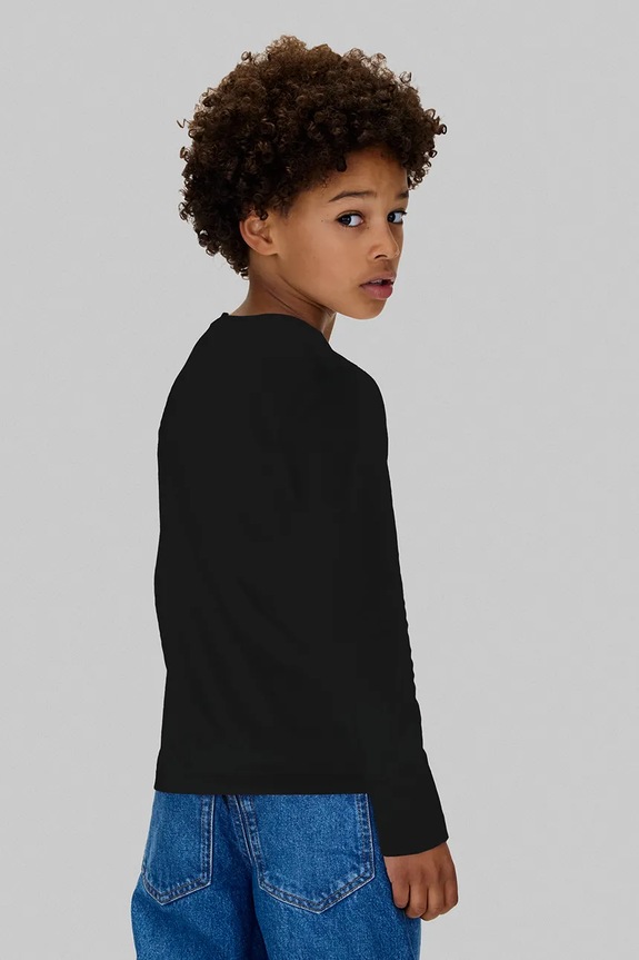 BIMBO Calvin Klein Jeans top a maniche lunghe in cotone pacco da 2 IB0IB02255.9BYA nero