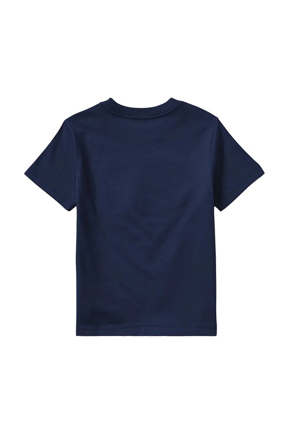 Dječaci Dječja pamučna majica kratkih rukava Polo Ralph Lauren 322843794001 mornarsko plava