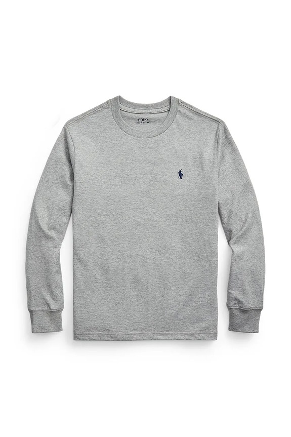 Μακρυμάνικο Polo Ralph Lauren 323843804005 γκρί AW25