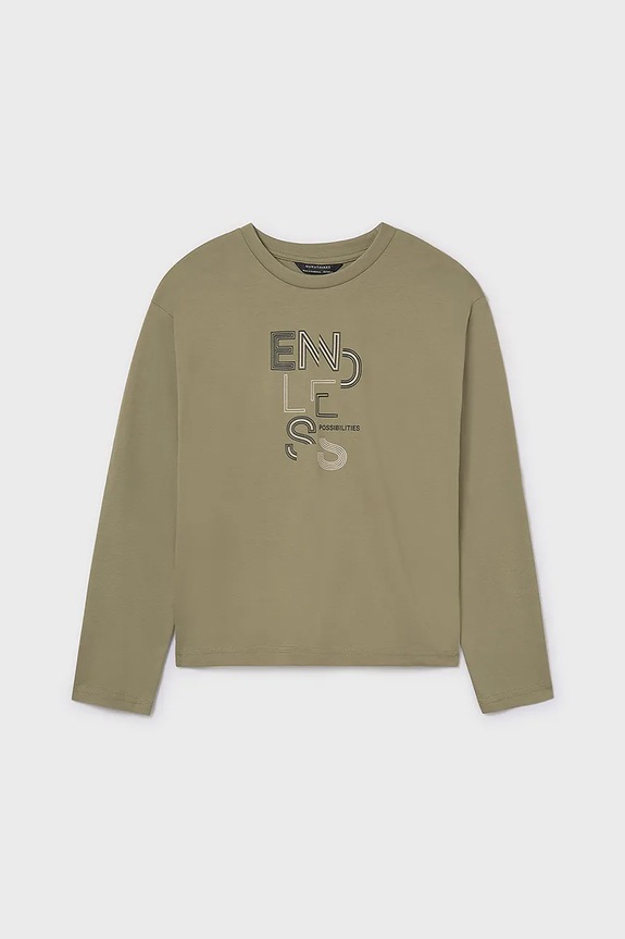 Mayoral longsleeve 842.7E.Junior.9BYA zielony AW25