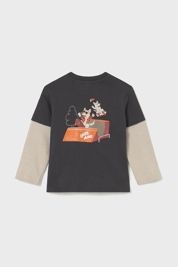 Băieți Mayoral longsleeve bebeluși 2062.3B.Baby.9BYA negru