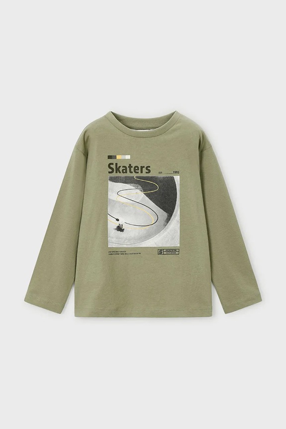 Mayoral t-shirt 2-pack 4091.5F.Mini.9BYA zielony AW25