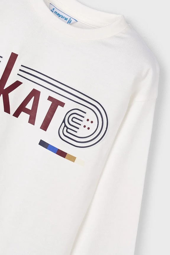 Mayoral longsleeve dziecięcy beżowy 4092.5F.Mini.9BYA