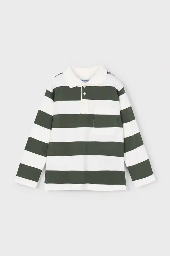Detské polo tričko Mayoral 4119.5A.Mini.9BYA zelená AW25