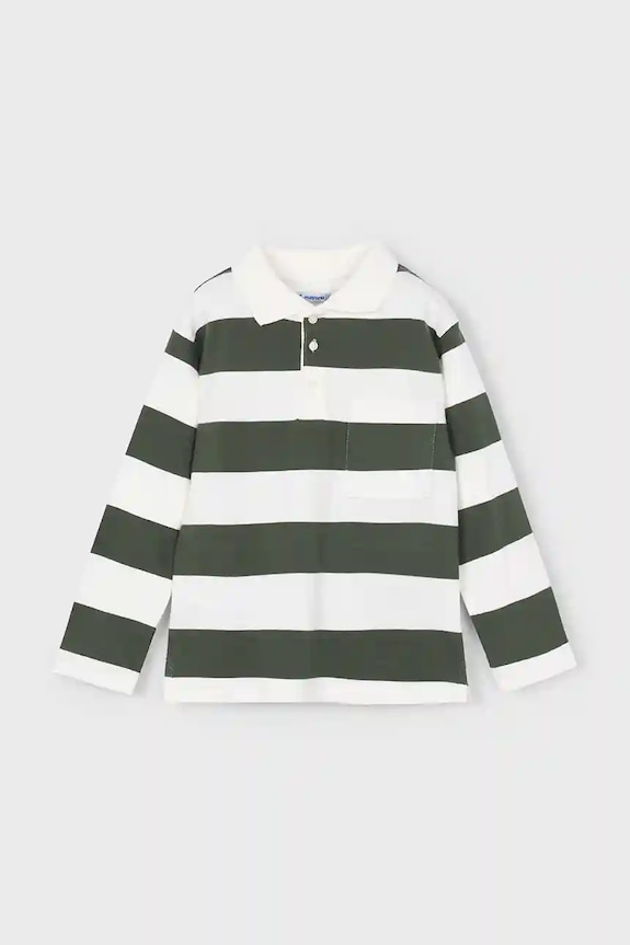 Detské polo tričko Mayoral 4119.5A.Mini.9BYA zelená AW25