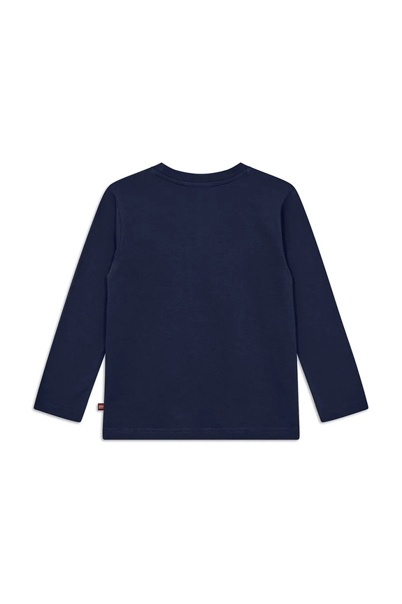 Lego longsleeve dziecięcy LWTAFFY 707 11010948 granatowy AW25