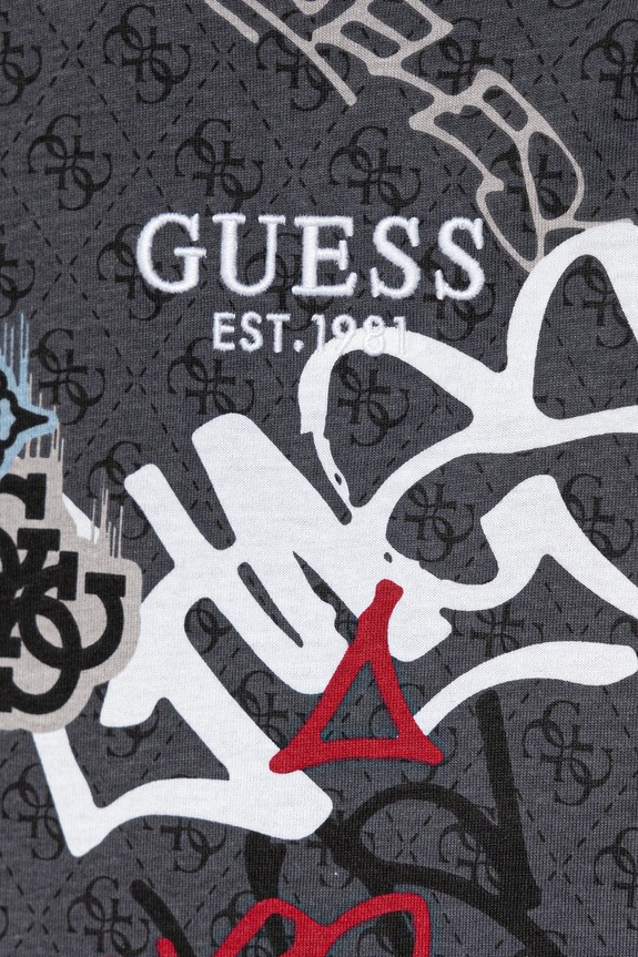 Αγορίστικα Παιδικό βαμβακερό μακρυμάνικο Guess L5BI08.I3Z14.9BYA γκρί