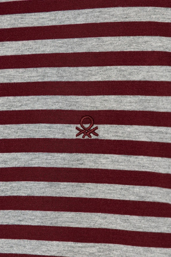 Αγορίστικα Παιδικό βαμβακερό μακρυμάνικο United Colors of Benetton 3FNLC10QB.G.seasonal μπορντό