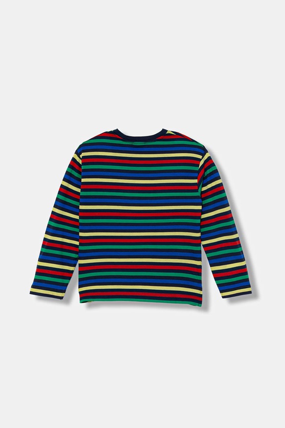 Παιδικό βαμβακερό μακρυμάνικο United Colors of Benetton 3FNLC10QB.G.seasonal πολύχρωμο AW25