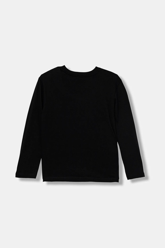 United Colors of Benetton longsleeve bawełniany dziecięcy 3I1XC10Q3.G.seasonal czarny AW25