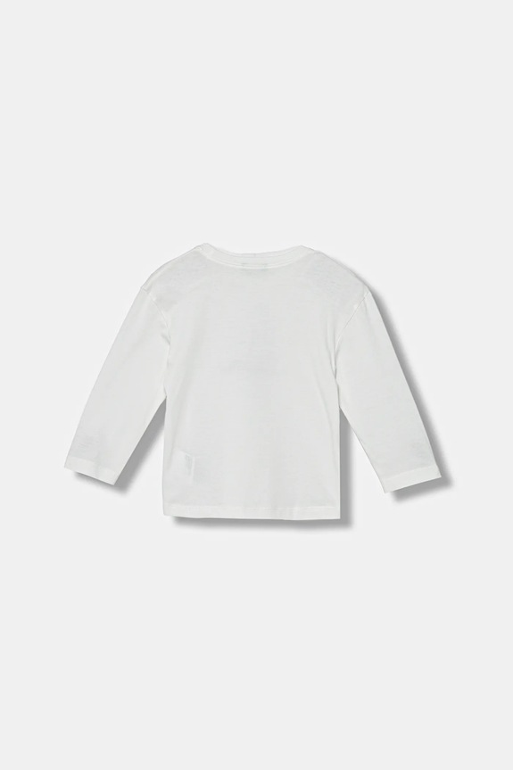 Παιδικό μακρυμάνικο United Colors of Benetton 3I1XG10JZ.P.seasonal λευκό AW25