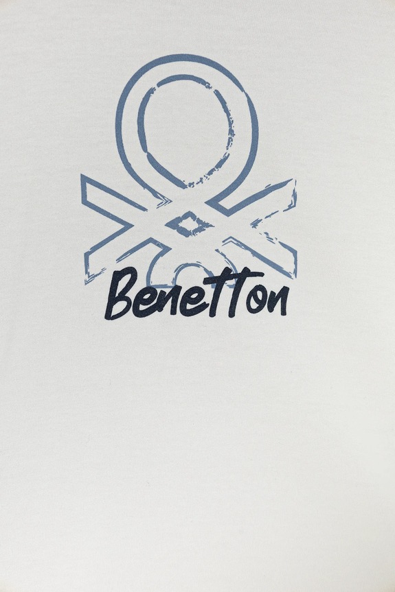 Αγορίστικα Παιδικό μακρυμάνικο United Colors of Benetton 3I1XG10JZ.P.seasonal λευκό