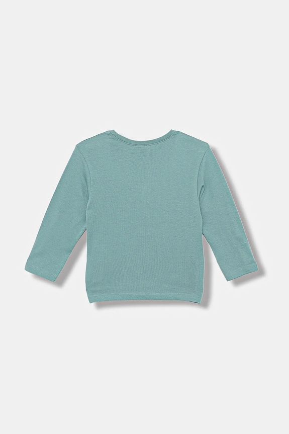 United Colors of Benetton gyerek hosszúujjú 3I1XG10JZ.P.seasonal türkiz AW25