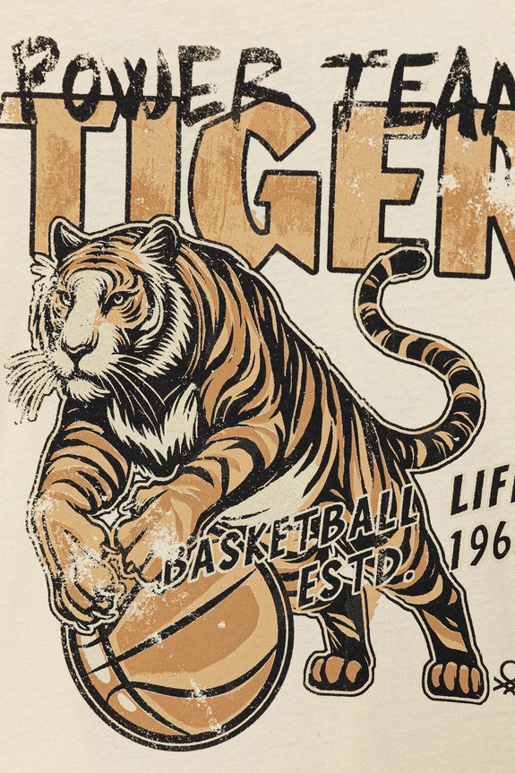 Αγορίστικα Παιδικό βαμβακερό μακρυμάνικο United Colors of Benetton 3ATNC10R8.G.Seasonal μπεζ