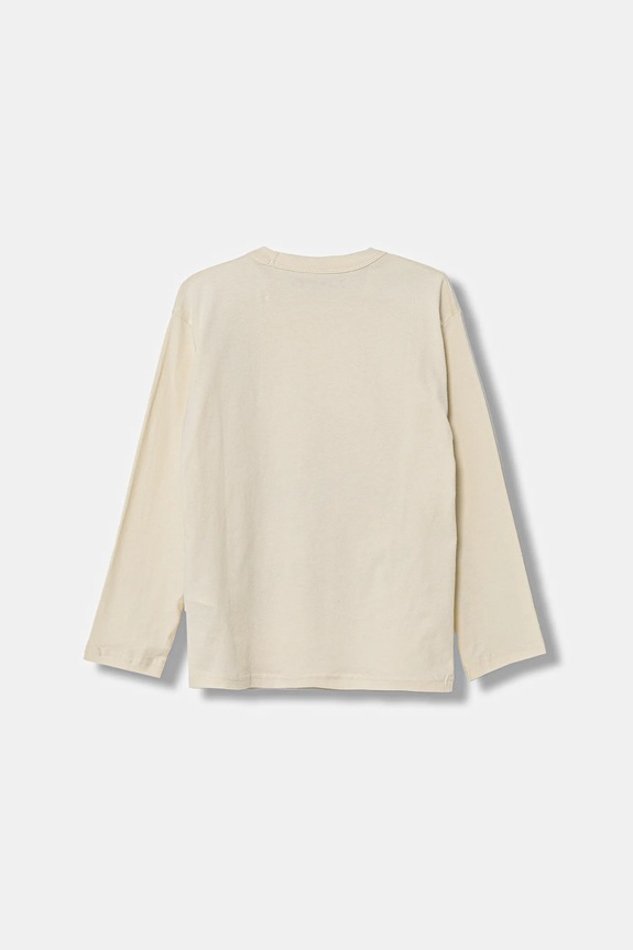 Pyžamové tričko s dlhým rukávom United Colors of Benetton 3ATNC10RN.G.Seasonal béžová AW25