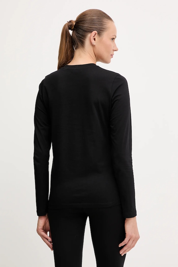 Odzież Emporio Armani Underwear longsleeve bawełniany EW001899.AF15345 czarny