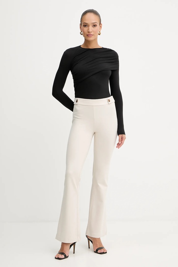 Majica z dolgimi rokavi Simona Corsellini A25CPMG00501 črna AW25