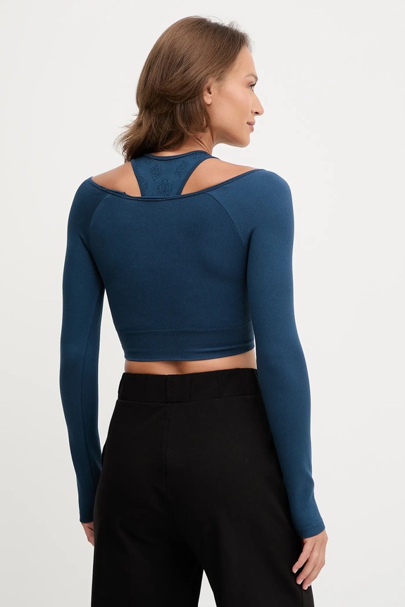 Ρούχα Μακρυμάνικο Guess PEONY V5YP06.Z3OA0 μπλε