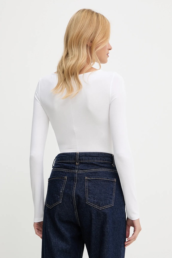 Ρούχα Κορμάκι Guess NEVA W5YP05.K68D2 λευκό