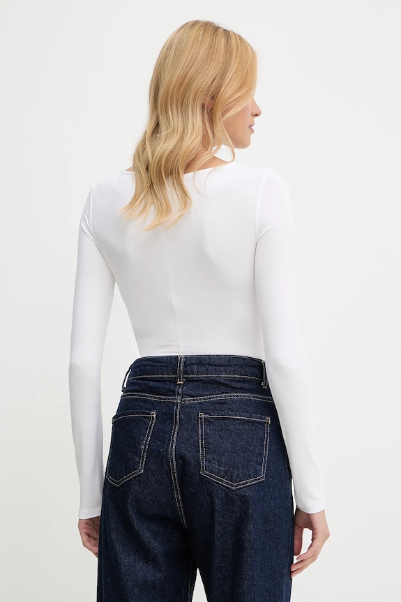 Ρούχα Κορμάκι Guess NEVA W5YP05.K68D2 λευκό