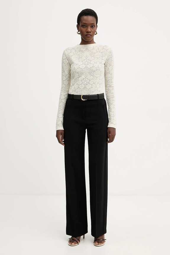 Pinko felső gyapjúkeverékből 105697.A2TW bézs AW25