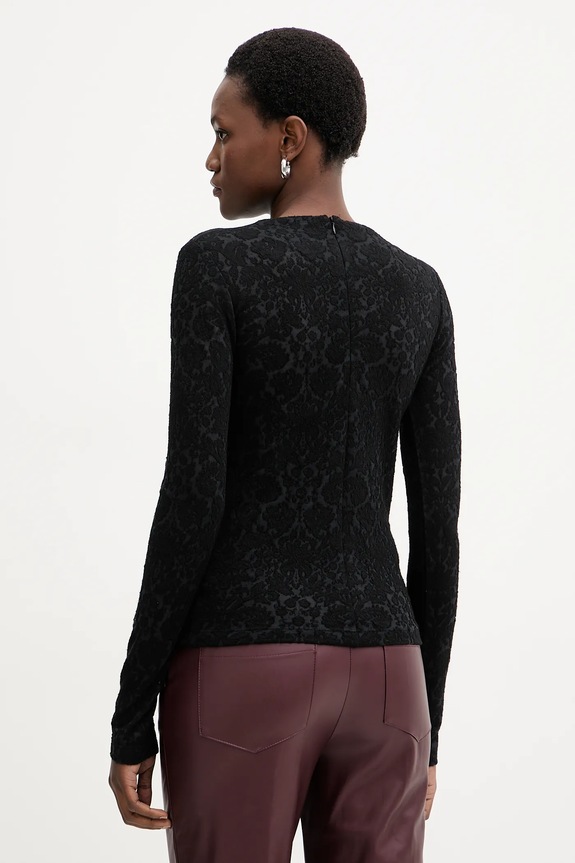 Ruházat Pinko felső gyapjúkeverékből 105697.A2TW fekete