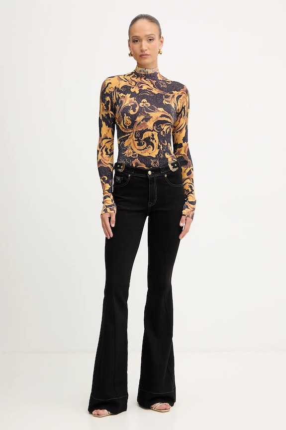 Sveter Versace Jeans Couture 79HAFM04.CMN04 hnedá AW25